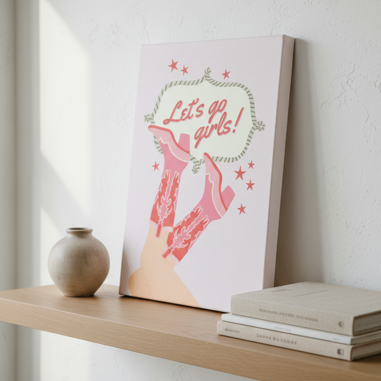 Let’s Go Girls | Wall Art