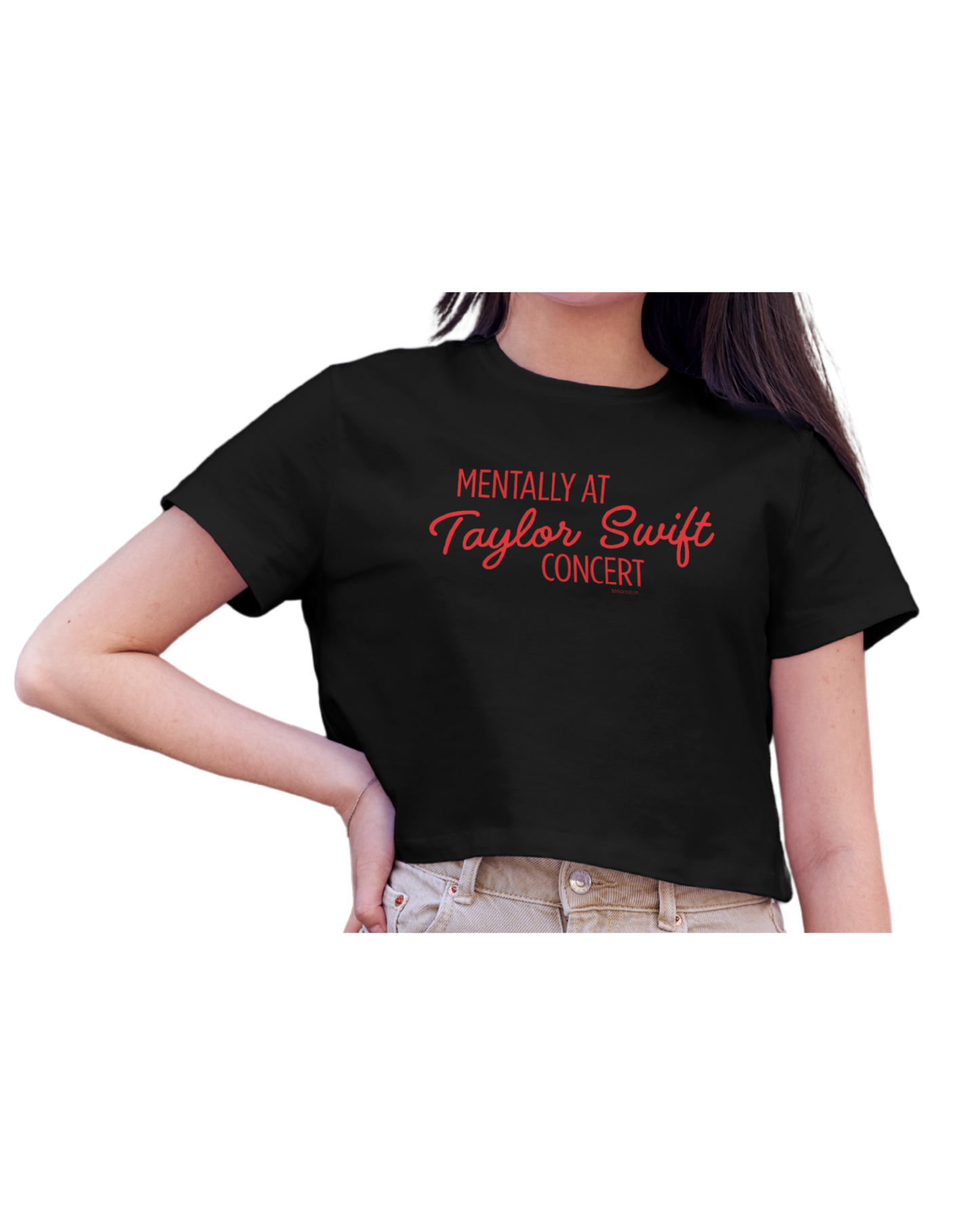Mentally at Taylor Swift Concert | Crop Top