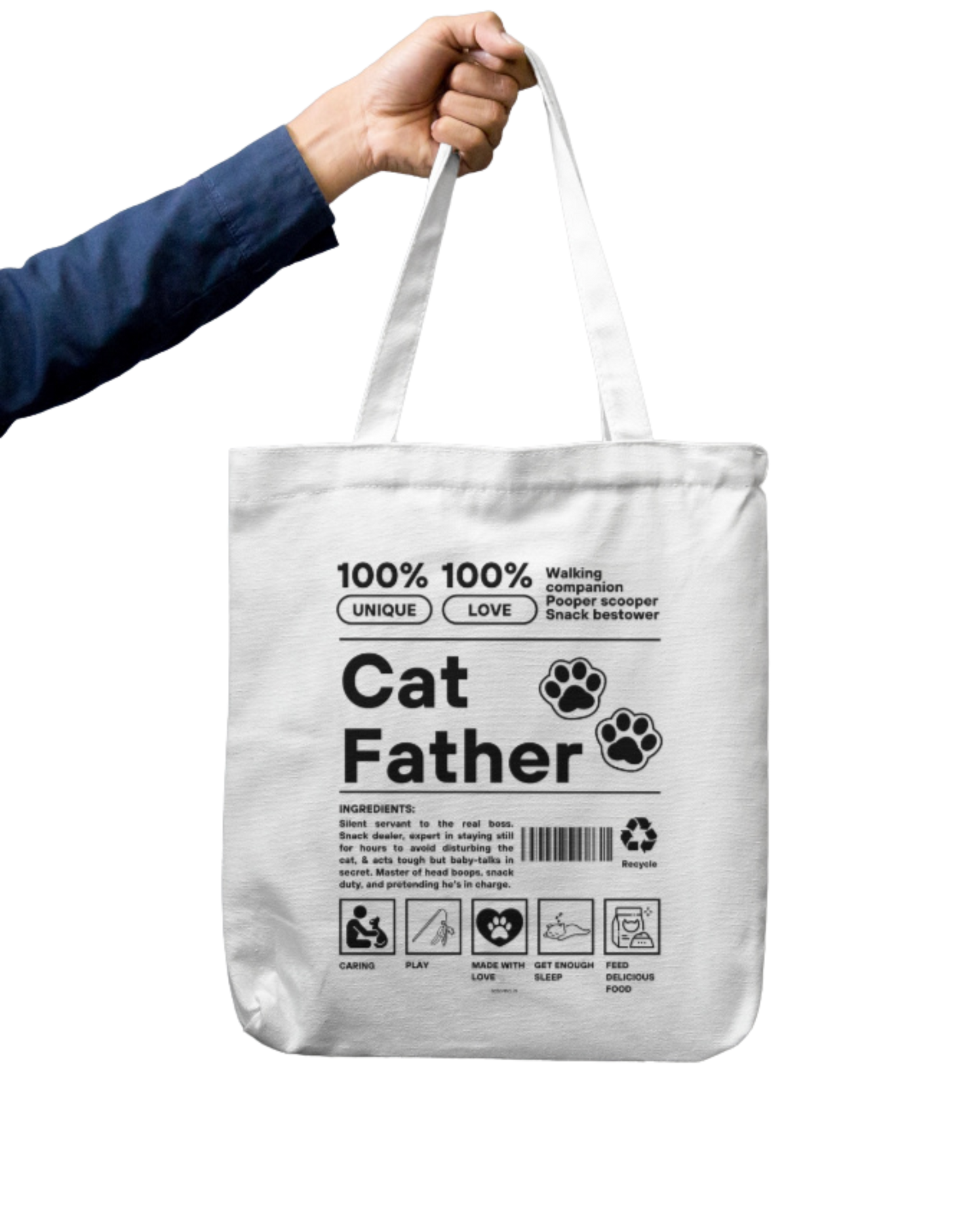 Cat Father | Tote Bag