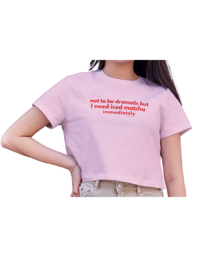 Matcha Lover | Crop Top