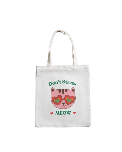 Don't Stress Meow | Tote Bag