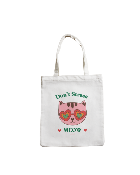 Don't Stress Meow | Tote Bag