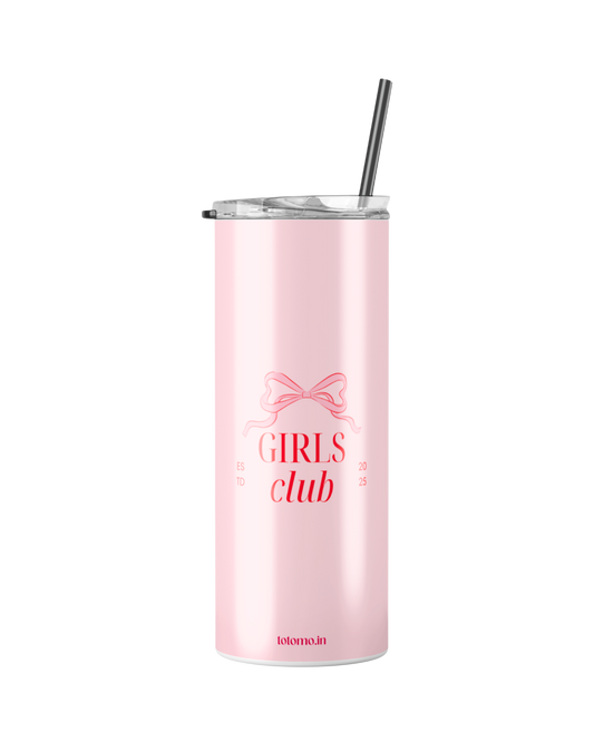 Girls Club Cutie – Blush Pink | Tumbler