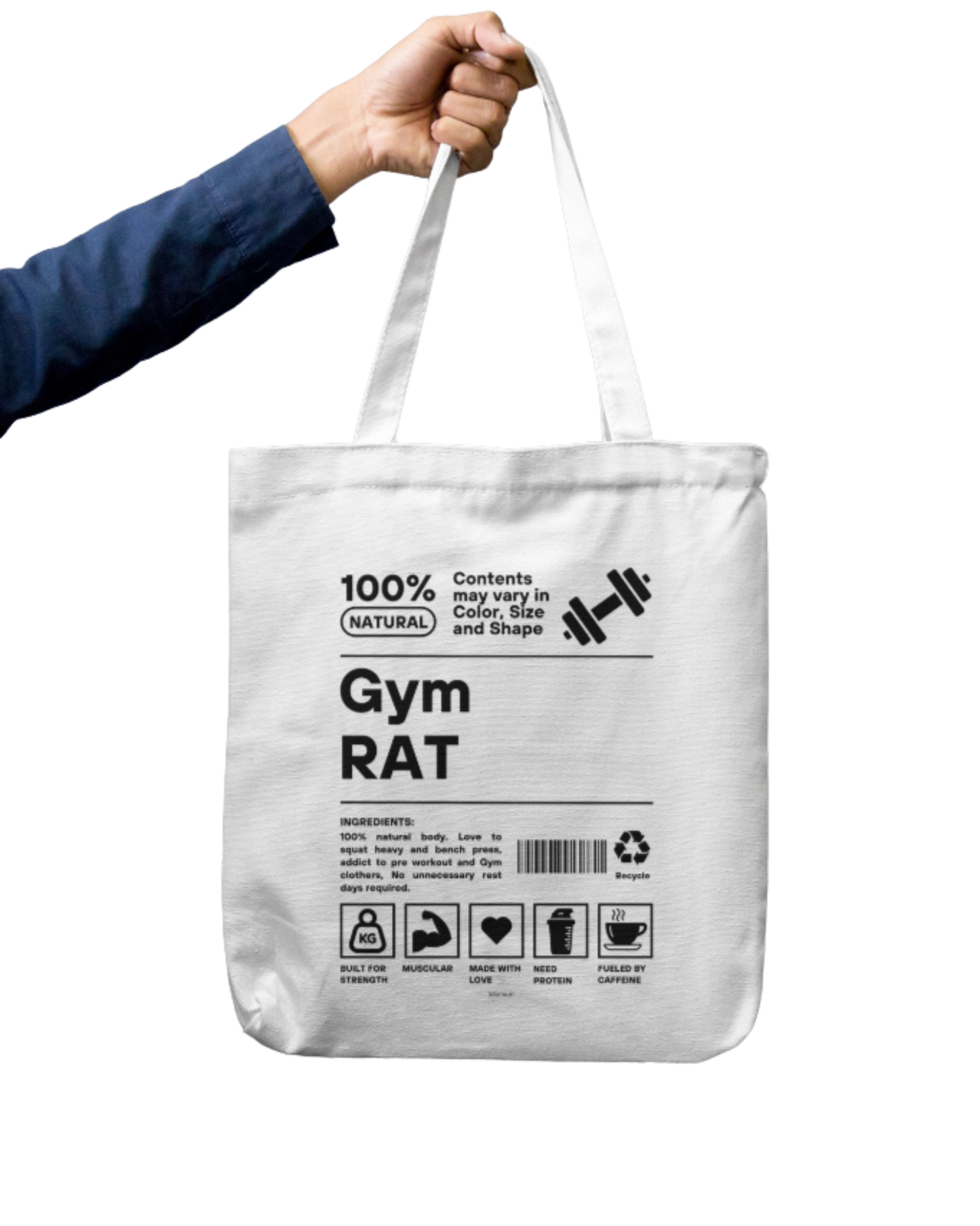 Gym Rat | Tote Bag