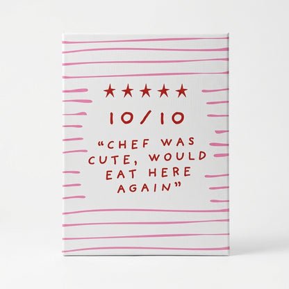 Cute Chef Club | Wall Art