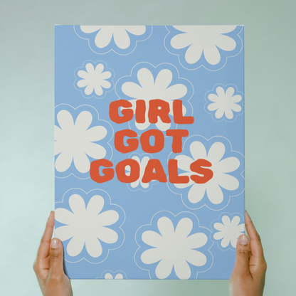 Girls Got Goals | Wall Art