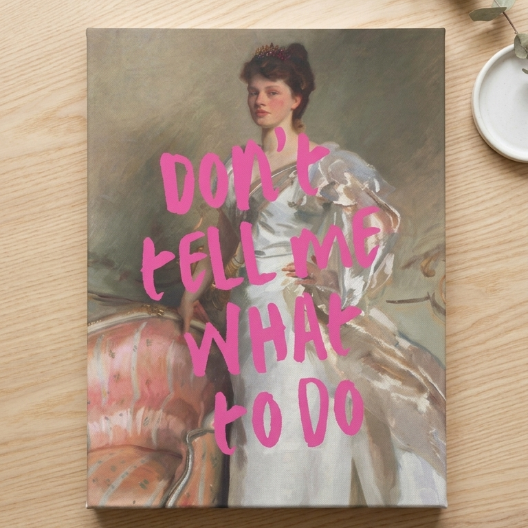 Don’t Tell Me Club | Wall Art