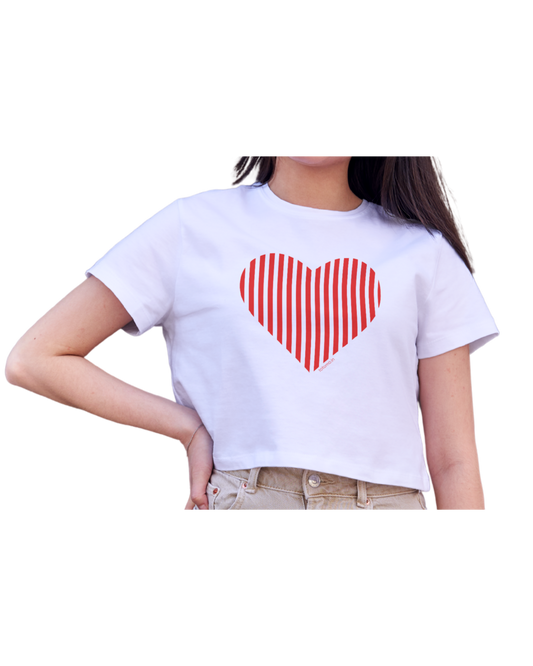 Big Heart | Crop Top