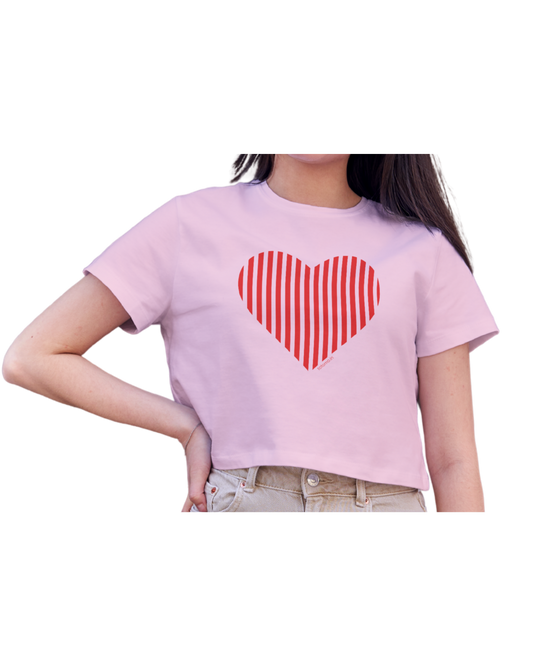 Big Heart | Crop Top