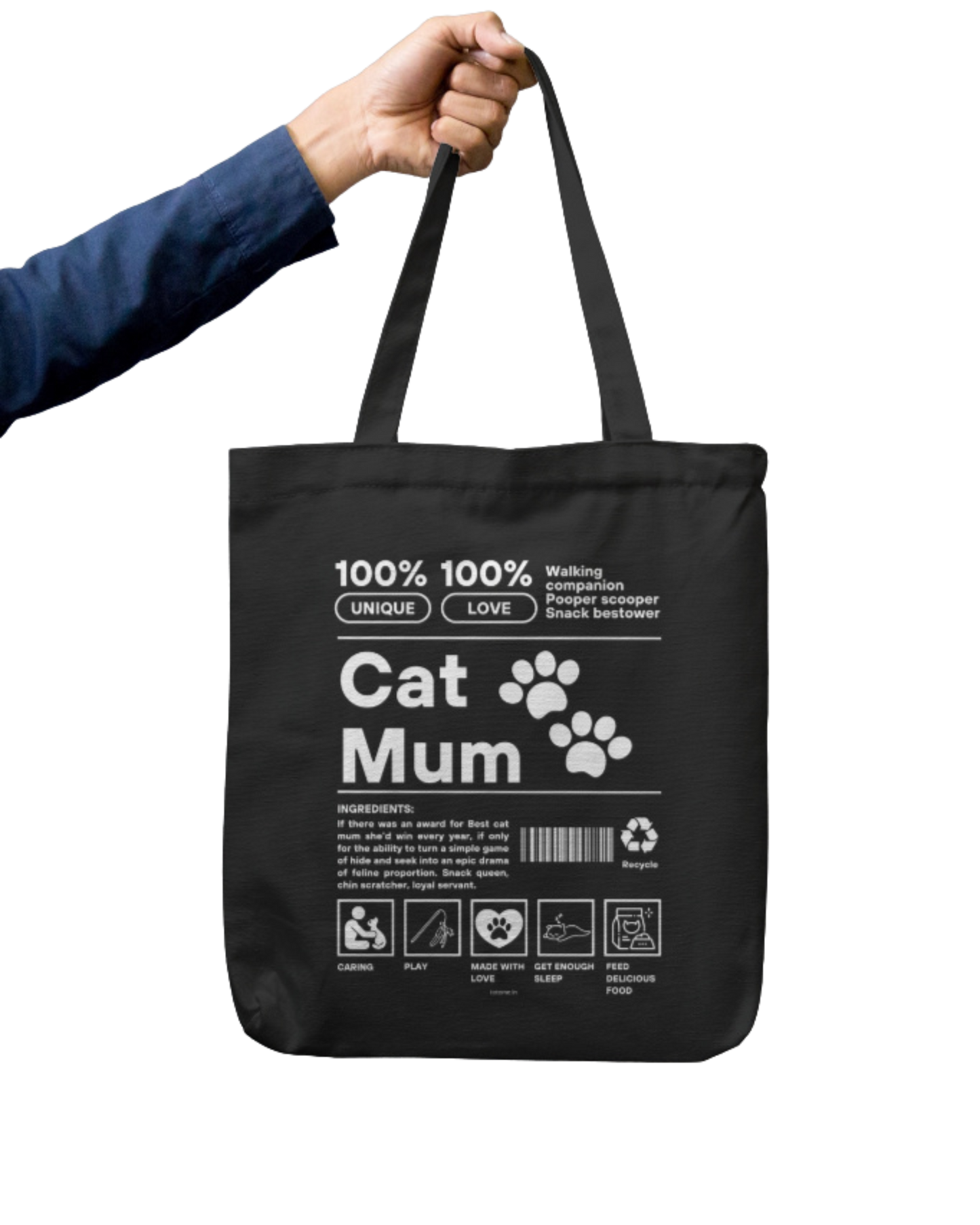 Cat Mum Casual | Tote Bag
