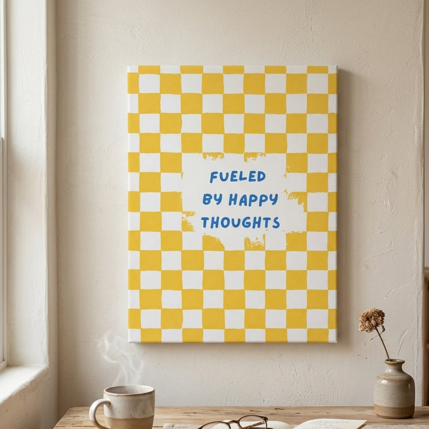 Fueled By Happy | Wall Art