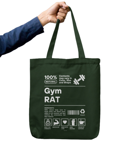 Gym Rat Unisex | Tote Bag