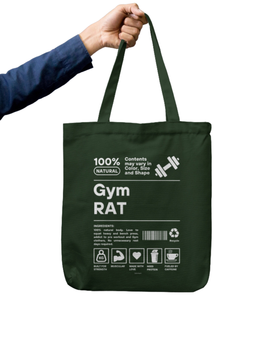 Gym Rat Unisex | Tote Bag