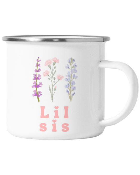 Lil Sis | Enamel Mug