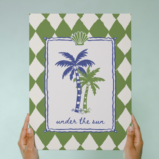 Sky & Palms | Wall Art