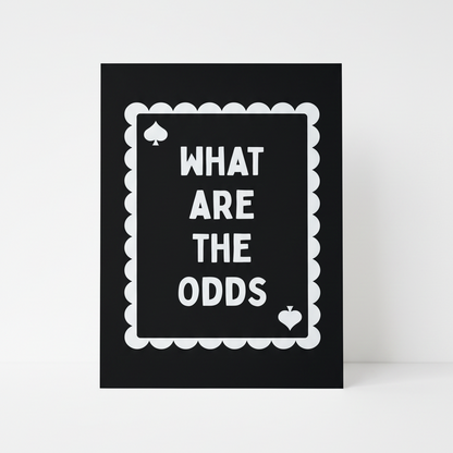 Play Your Cards | Wall Art