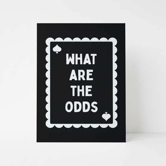 Play Your Cards | Wall Art