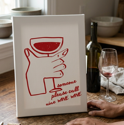 Wine Hotline | Wall Art