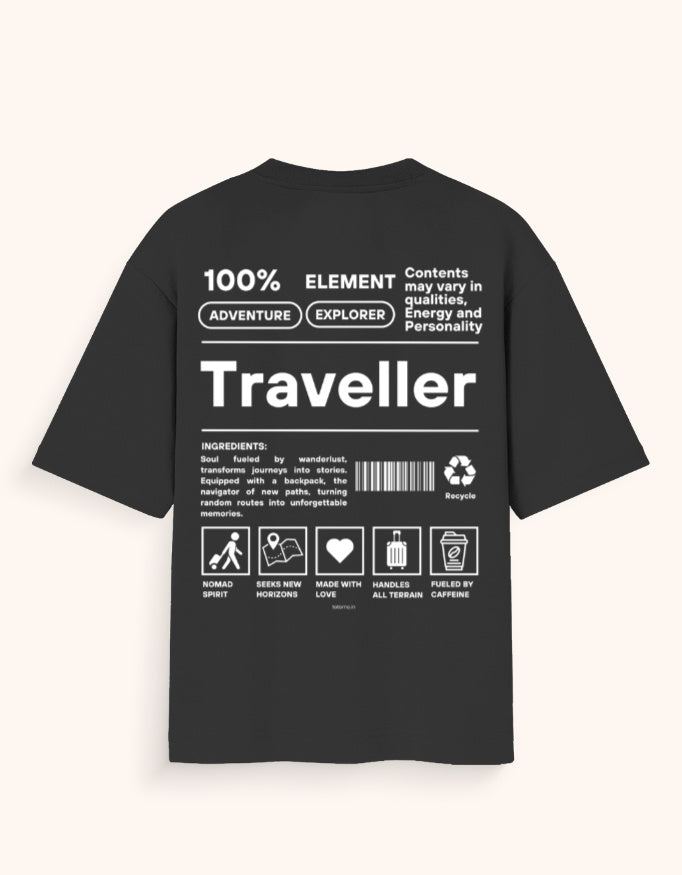 Traveller | Unisex Oversized T-Shirt