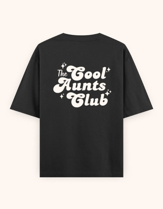 the Cool aunts club  printed t-shirt