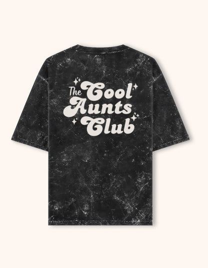 the Cool aunts club  printed t-shirt