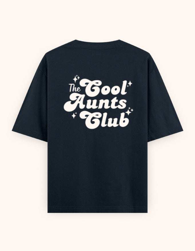 the Cool aunts club  printed t-shirt