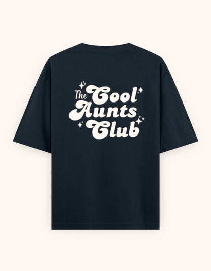 the Cool aunts club  printed t-shirt