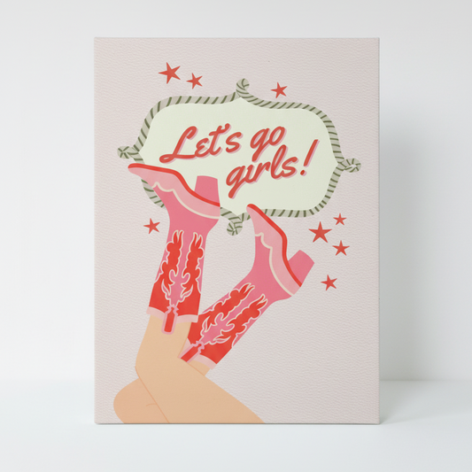 Let’s Go Girls | Wall Art