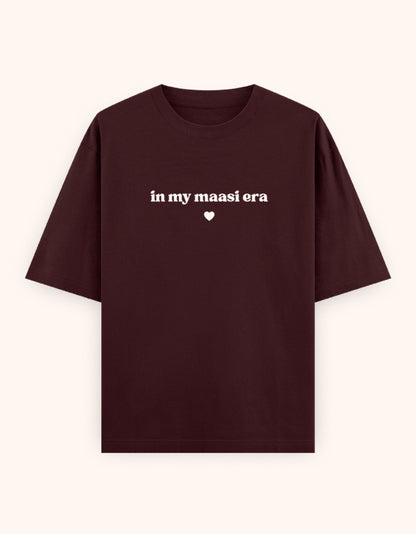 In My maasi era  printed t-shirt