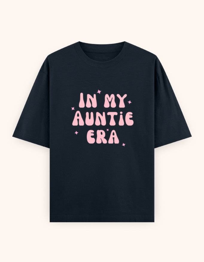 In My auntie era pink printed t-shirt