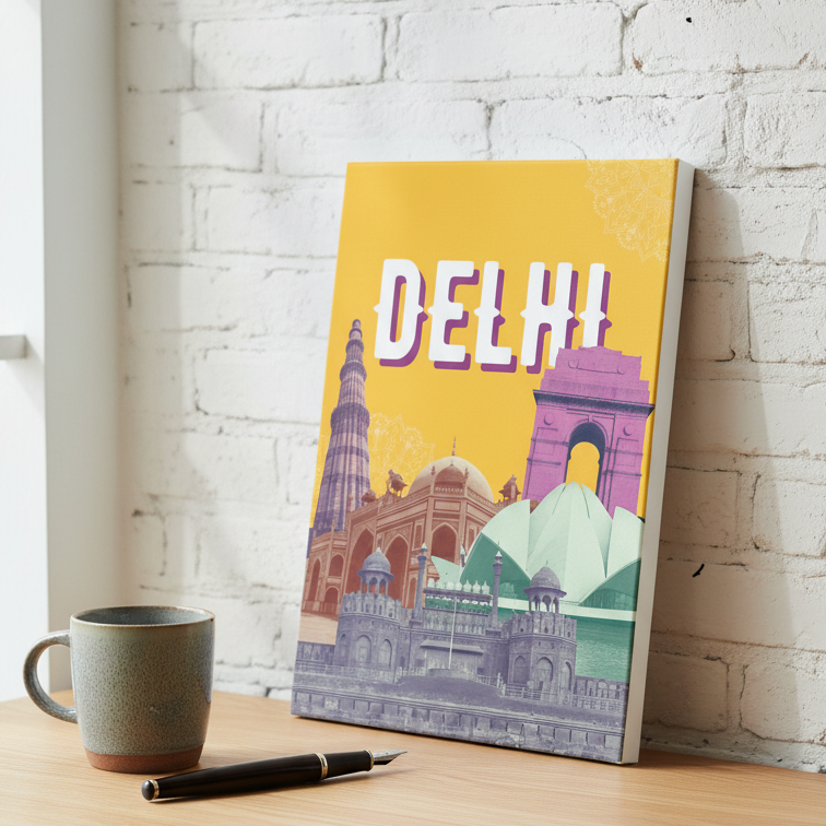Delhi Calling | Wall Art