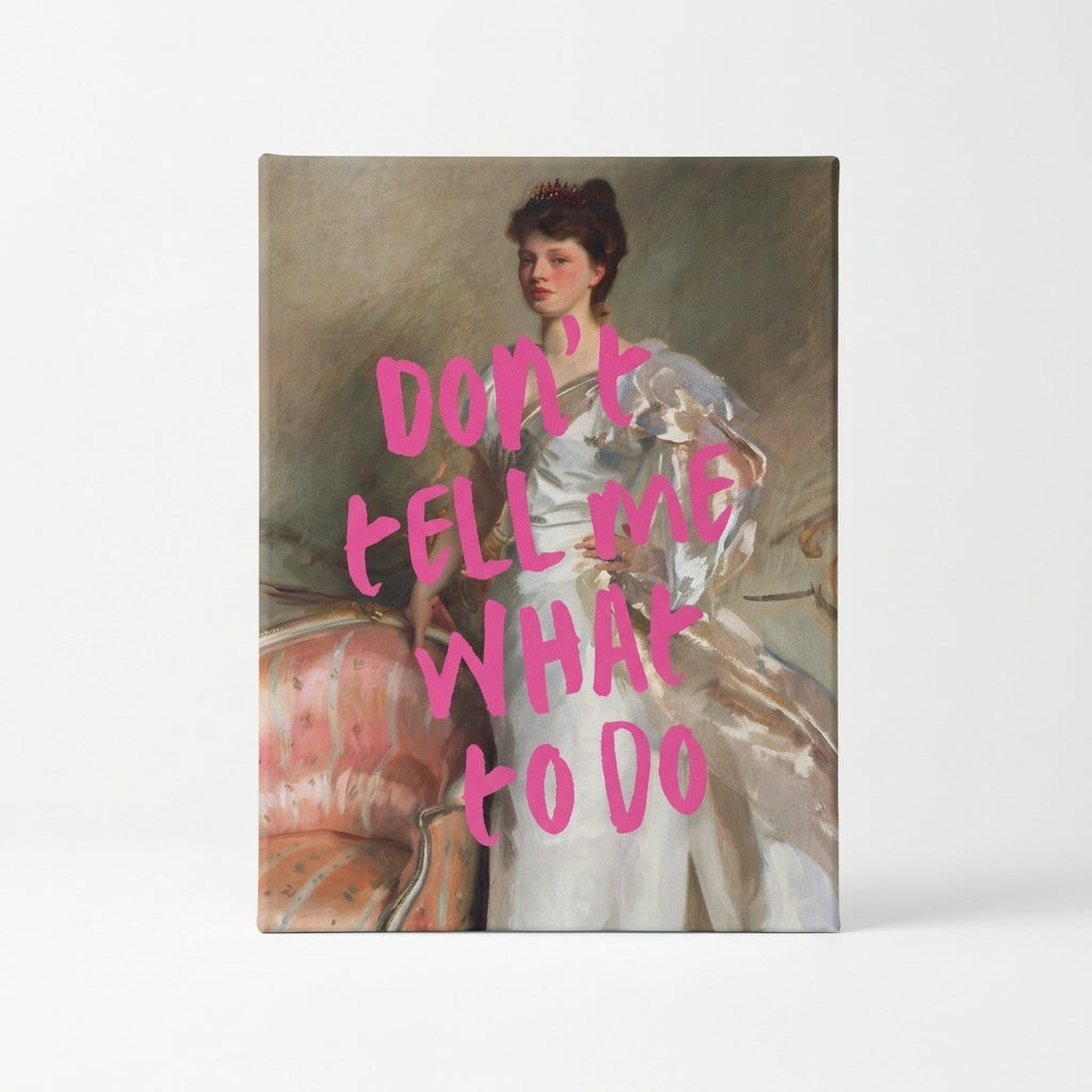 Don’t Tell Me Club | Wall Art