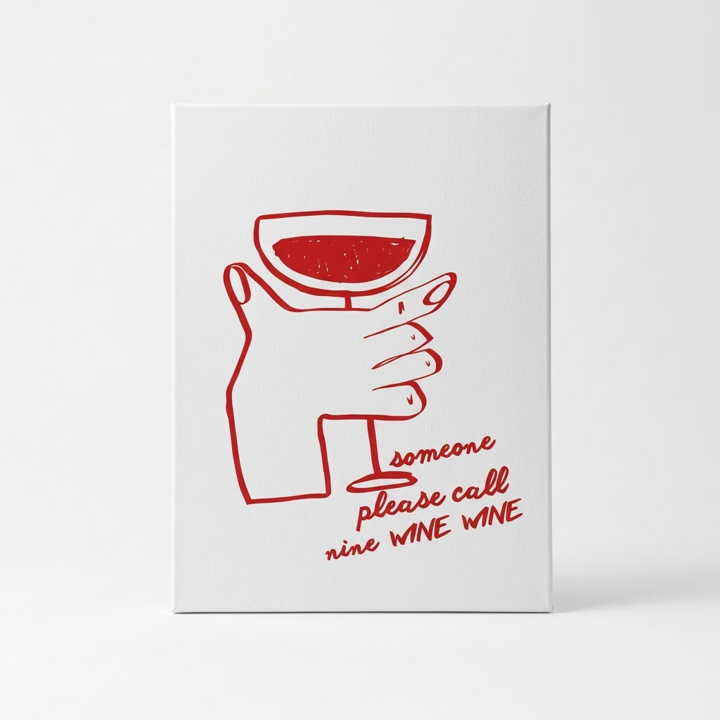 Wine Hotline | Wall Art