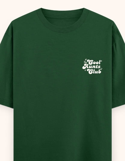 the Cool aunts club  printed t-shirt
