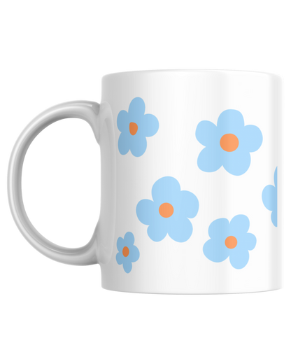Baby Blue Flora | Mug