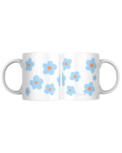 Baby Blue Flora | Mug
